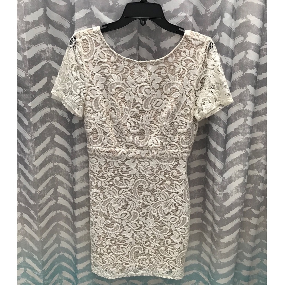 Cream/White Lace Dress